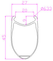 UD Clincher rim