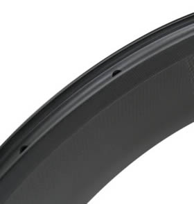 clincher carbon wheel