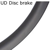 Disc carbon rims